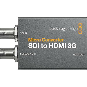 Blackmagic Design �u���b�N�}�W�b�N�f�U�C�� �y�������K�i�z�R���o�[�^�[ Micro Converter SDI to HDMI 3G