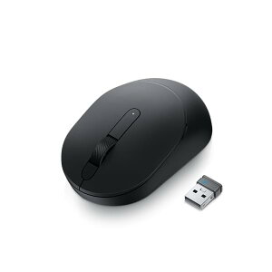 Dell ���o�C�����C�����X �}�E�X - MS3320W - �u���b�N