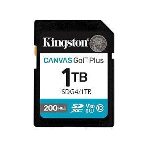 �L���O�X�g�� 1TB SDXC Canvas Go Plus Gen4 200MB/�b C10 UHS-I U3 V30 SDG4/1TB