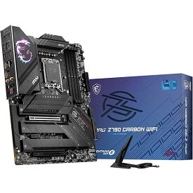MSI マザーボード MPG Z790 CARBON WIFI 第14/13/12世代Intel CPU(LGA1700)対応 Z790チップセット ATX MB5911