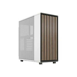 Fractal Design North Chalk White �؍ގg�p �i�`�������f�U�C�� ATX PC�P�[�X FD-C-NOR1C-03 CS8441