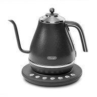 De'Longhi (デロンギ) 電気カフェケトル アイコナ KBOE1230J-GY 温度調整機能付き ステンレス ハン