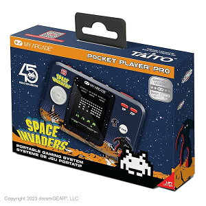 My Arcade Space Invaders Pocket Player: ���g���ȃ|�[�^�u���r�f�I�Q�[���A2.75�C���`�J���[�f�B�X�v��