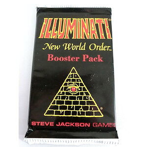 1994 Illuminati New World Order INWO Limited Edition �C���~�i�e�B�J�[�h �u�[�X�^�[�p�b�N 1�p�b�N(15����