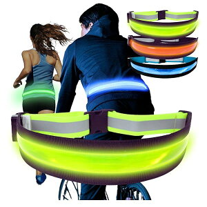 TERUI Lights �����j���O ���C�g �[�d�� LED �x���g ��� �E�H�[�L���O �W���M���O ���C�g ���˃o