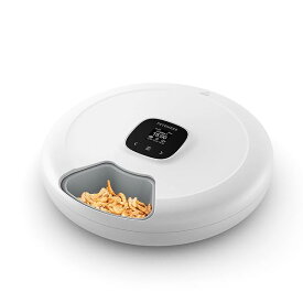 Petoneer NutriSpin 6 Meal Pet Feeder【ニュートリスピン】 安心の国内サポート 付き PF001 ペット用 自