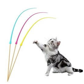 猫じゃらし 猫 おもちゃ ねこじゃらし｜シリコン製 超軽量 ねずみのしっぽ 猫 おもちゃ｜運