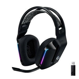 Logicool G ���C�����X �Q�[�~���O�w�b�h�Z�b�g G733 LIGHTSPEED G733-BKn 7.1ch �}�C�N�t�� 266g �y�� 58��