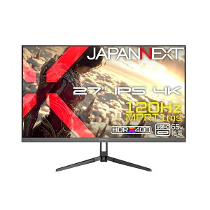 �yEC�T�C�g����z JAPANNEXT 27�C���` IPS�p�l������ 120Hz/1ms(MPRT)�Ή� 4K(3840x2160)�𑜓x �Q�[�~���O