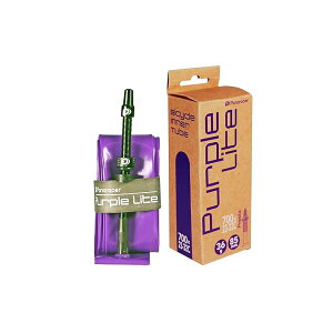 �p�i���[�T�[(Panaracer) �p�[�v�����C�g ���y�� TPU�`���[�u W/O 700×23-32C �����o���u 85mm PURPLE LIT