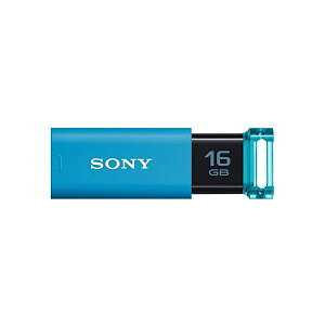 �\�j�[ USB������ USB3.1 16GB �u���[ �L���b�v���X USM16GUL [�������K�i]