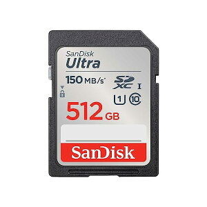 �y �T���f�B�X�N ���K�i �z SanDisk SD�J�[�h 512GB SDXC Class10 UHS-I �ǎ��ő�150MB/sUltra SDSDUNC-512G-GH
