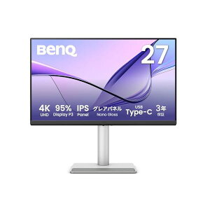 �x���L���[�W���p�� BenQ Mac�������j�^�[ MA270UP 27�C���` 4K/IPS/Nano Gloss(�O���A)/Display P3 95%/VESA D