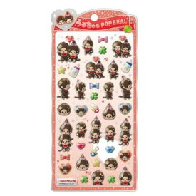 正規品 クラックス シール うるちゅる ポップシール モンチッチ ノーマル