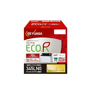 GS���A�T (�W�[�G�X���A�T) ENJ 345 LN0 ECO.R ENJ ���Y�Ԑ�p�o�b�e���[ GR�e�b�N�t�� GS YUASA