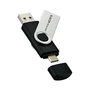 USB������ 32GB ��]�J�o�[ Type-C USBA �Ή� �ő�Ǎ����x100MB MF-TPC3032GBK