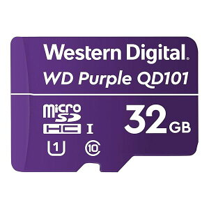 WD Purple microSD �J�[�h 32GB SC QD101 SDHC UHS-I �A���^�� �Ď��J���� ���[�J�[3�N WDD032G1P0C �y�������K�戵�㗝�X�z