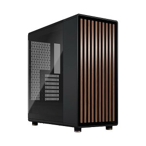 Design North Charcoal Black TG Dark �؍ގg�p �i�`�������f�U�C�� ATX PC�P�[�X FD-C-NOR1C-02 CS8440