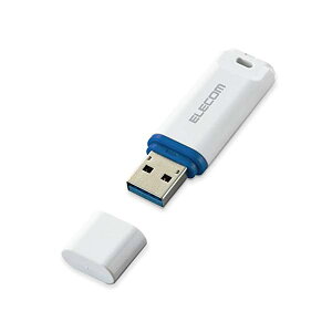 USB������ 32GB USB3.2(Gen1)�Ή� �L���b�v�� �f�[�^�����T�[�r�X�t �z���C�g MF-DRU3032GWHR