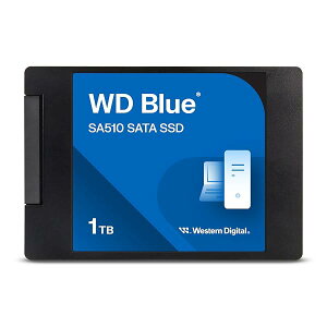 1TB WD Blue SA510 SATA �����\���b�h�X�e�[�g�h���C�u SSD - SATA III 6Gb/s 2.5�C���`/7mm �ő�560MB/s - WDS100T3B0A