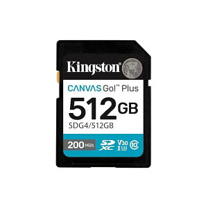 �L���O�X�g�� 512GB SDXC Canvas Go Plus Gen4 200MB/�b C10 UHS-I U3 V30 SDG4/512GB