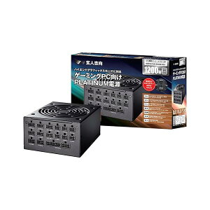 �d�����j�b�g 1200W ATX �d�� 80 PLUS �v���`�i PC�d�� �t���v���O�C�� �Z�~�t�@�����X KRPW-PA1200W/92+