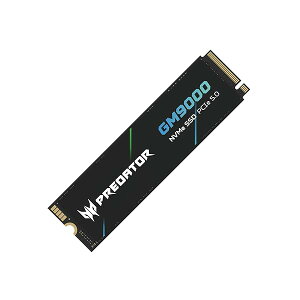 Predator GM9000 2TB SSD Gen5×4 ������(�ő�ǂݎ��F14000MB/s�A�ő发�����݁F13000MB/s) NVMe2.0 M.2 Type 2280 PCIe ����SSD 6nm�v���Z�X �����d�� ���ϋv ���[�J�[5�N