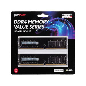 CFD�̔� Panram �f�X�N�g�b�vPC�p ������ DDR4-3200 (PC4-25600) 16GB×2�� 288pin DIMM ������ ���� W4U3200PS-16G