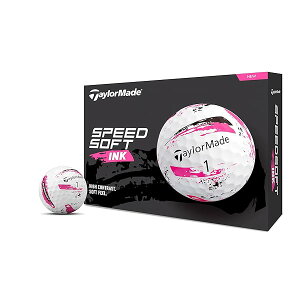 �e�[���[���C�h(TAYLOR MADE) TMJ24 SpeedSoft INK PNK 12���� �X�s�[�h�\�t�g �C���N �s���N �S���t�{�[�� 2024�N���f�� �s���N