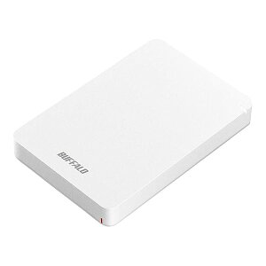 BUFFALO USB3.1(Gen.1)�Ή� �ϏՌ��|�[�^�u��HDD 2TB �z���C�g HD-PGF2.0U3-BWHA