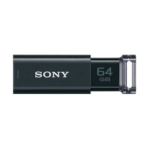 �\�j�[ USB������ USB3.1 64GB �u���b�N �L���b�v���X USM64GUB [�������K�i]