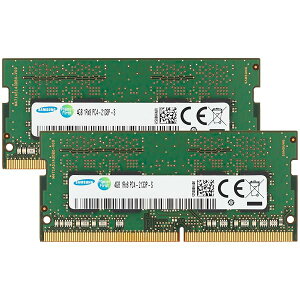 8GB (2x4GB) DDR4 2133MHz PC4-17000 (PC4-2133P) CL15 SODIMM 1Rx8 �V���O�������N 1.2V 260�s�� �m�[�g�p�\�R�� �m�[�g�u�b�N RAM������
