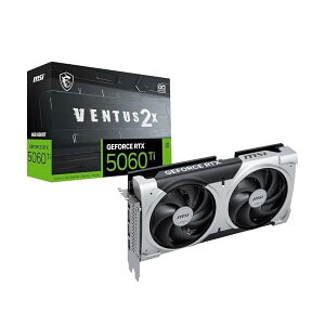 GeForce RTX 5060 Ti 8G VENTUS 2X OC PLUS �O���t�B�b�N�X�{�[�h VD9140
