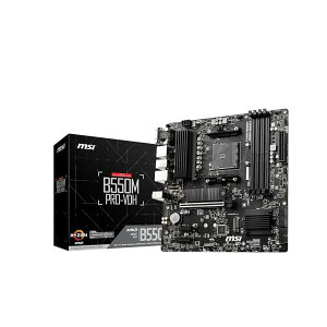 B550M PRO-VDH AMD Ryzen 5000/4000G/3000�V���[�Y�v���Z�b�T�Ή� Socket AM4 DDR4 PCIe4.0�Ή� Micro-ATX �}�U�[�{�[�h MB6468
