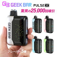 ニコチン0 VAPE ベイプ 電子タバコ 使い捨て シーシャ 持ち運び スターターキット GEEK BAR PULSE X 使い…