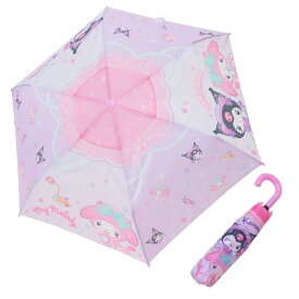 ジェイズプランニング sanrio 折り畳み傘 マイメロディ＆クロミ キャット 53cm 90486