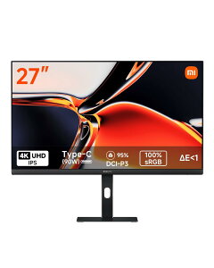 Xiaomi A27Ui 27�C���` 4K ���j�^�[ UHD 3840×2160 90W USB-C���d�Ή� IPS
