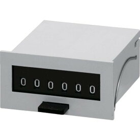 ライン精機 電磁カウンタ(リセットツキ)6桁 MCF-6X AC200V カウンタ