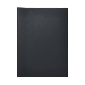キングジム ファイル レシート/領収書スキャンホルダー A4 二つ折り 黒 790-BK