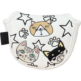 DULLY NA USA CAT ダリーナキャット パターカバー DN-PC02 マレットタイプ用 ホワイト
