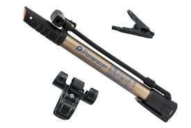 パナレーサー(Panaracer) 自転車 空気入れ 携帯ポンプ【全バルブ対応】高圧対応 ボール・浮き輪用アダプター付属 アルミ製 ミニフロアポンプ シルバー BFP-AMAS1