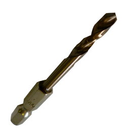 GREATTOOL 六角軸ショート ステンレス・鉄工用ドリル 4.0mm 2本組 GTSD-4.0