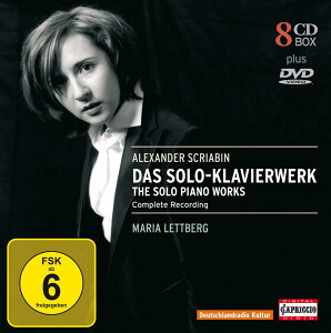 Maria Lettberg - Scriabin Das Solo-Klavierwerk The Solo Piano Works (8CD+D V D)
