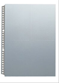 キングジム(Kingjim) 名刺入れ ハガキホルダー台紙 A4S 65PD