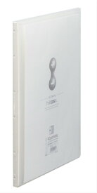 キングジム クリアファイル ヒクタス 透明 サイドイン 40ポケット A4タテ 透明 7187TW-T