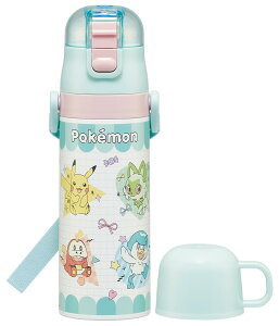 �X�P�[�^�[(Skater) ���� �q���p 2WAY ������ 470ml �R�b�v���� 430ml �|�P���� �|�b�s���O�A�b�v �j�̎q ���̎q �X�e�����X �ۉ��ۗ� �y�� waterbottle �X�|�[�c�{�g�� �L�b�Y ���ǂ� ���r SKDC4-A