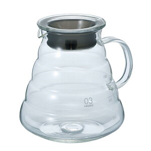 HARIO(�n���I) V60�O���X�T�[�o�[800�N���A 800ml 2~6�t�p �d�q�����W�� XGSR-80-TB
