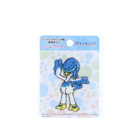 稲垣服飾 ポケットモンスター ポケモン シール ワッペン ウェルカモ シール・アイロン両用接着 SW POW022