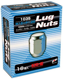 KYO-EI(協永産業) ラグナット 個数:16個入 袋タイプ 21HEX M12 x P1.25 103S-16P