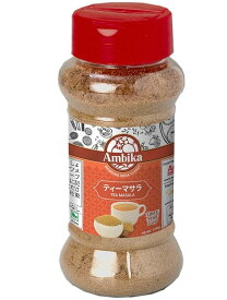 Ambika ティーマサラ 100g (チャイ スパ イス)(風味 : ジンジャー, シナモン, カルダモン)